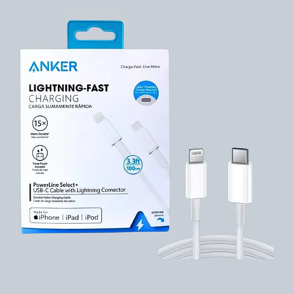 Anker Coby USB-C to Lightning Cable — Anker Coby USB-C to Lightning fast power delivery cable