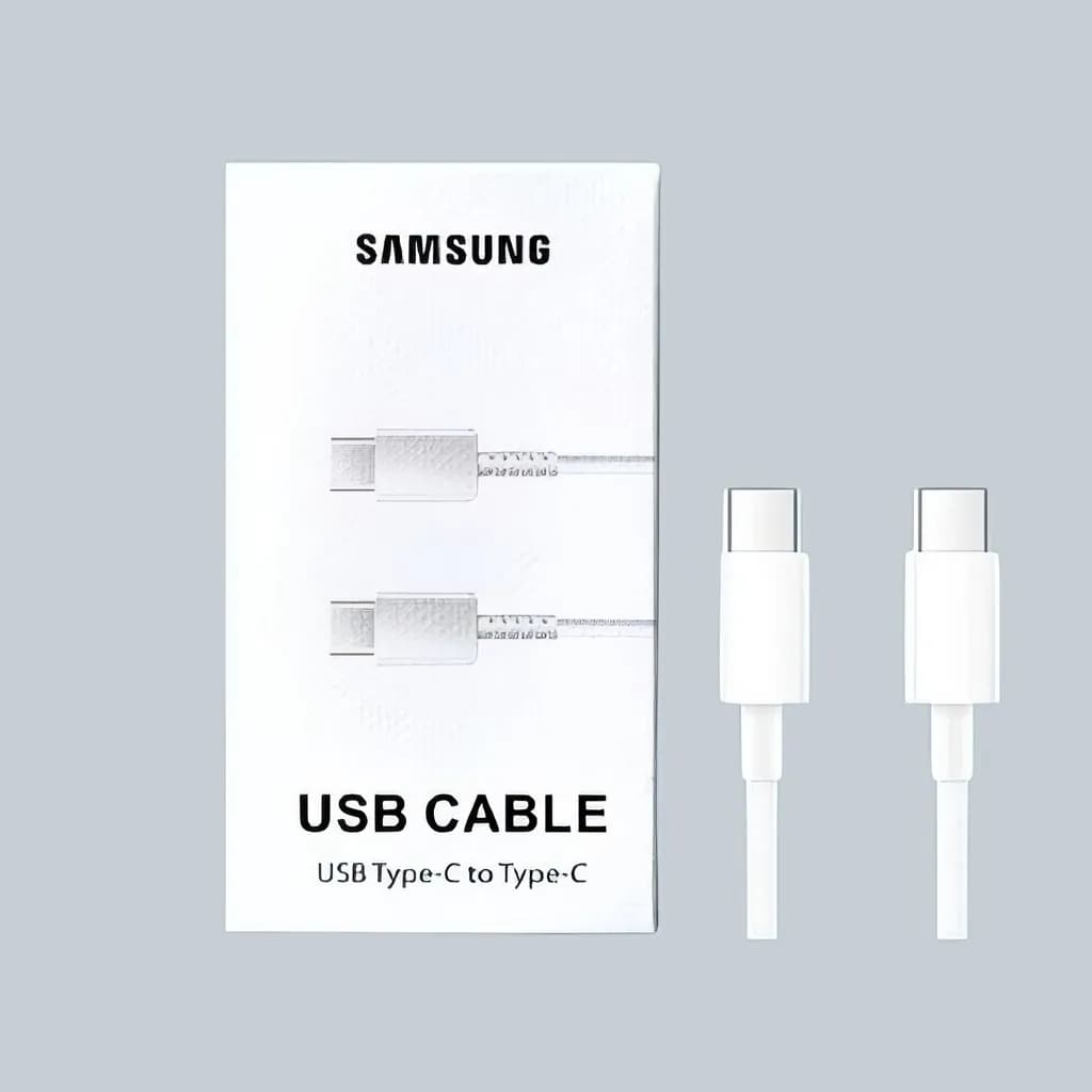 Generic Samsung USB-C Cable — Generic Samsung style Type-C to Type-C fast charging cable
