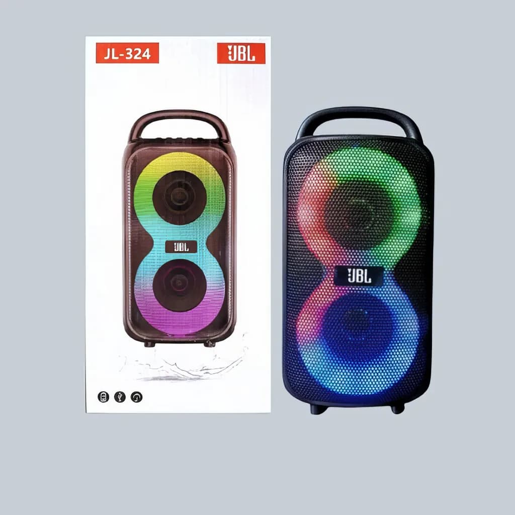 JBL Coby JL-324 Portable Speaker — JBL Coby JL-324 wireless portable Bluetooth speaker