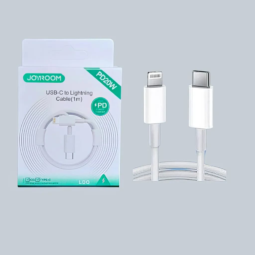 JoyRoom USB-C to Lightning Cable — JoyRoom premium fast charging USB-C to Lightning cable