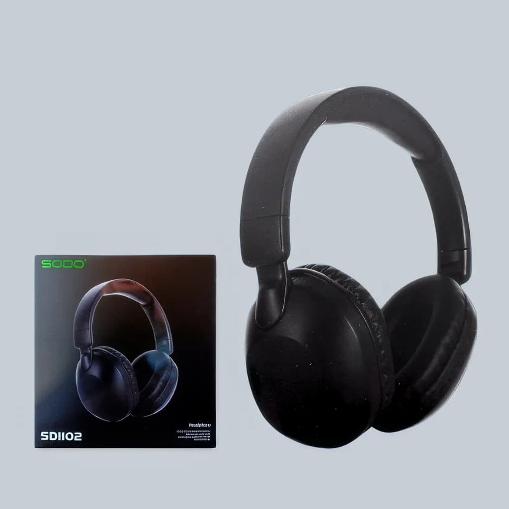 SODO SD-1102 On-Ear Headphone — SODO SD-1102 noise isolating over-ear Bluetooth headphones