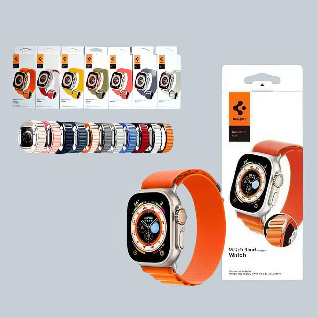 Spigen Smartwatch Strap Fabric — Spigen premium breathable fabric strap for smartwatch