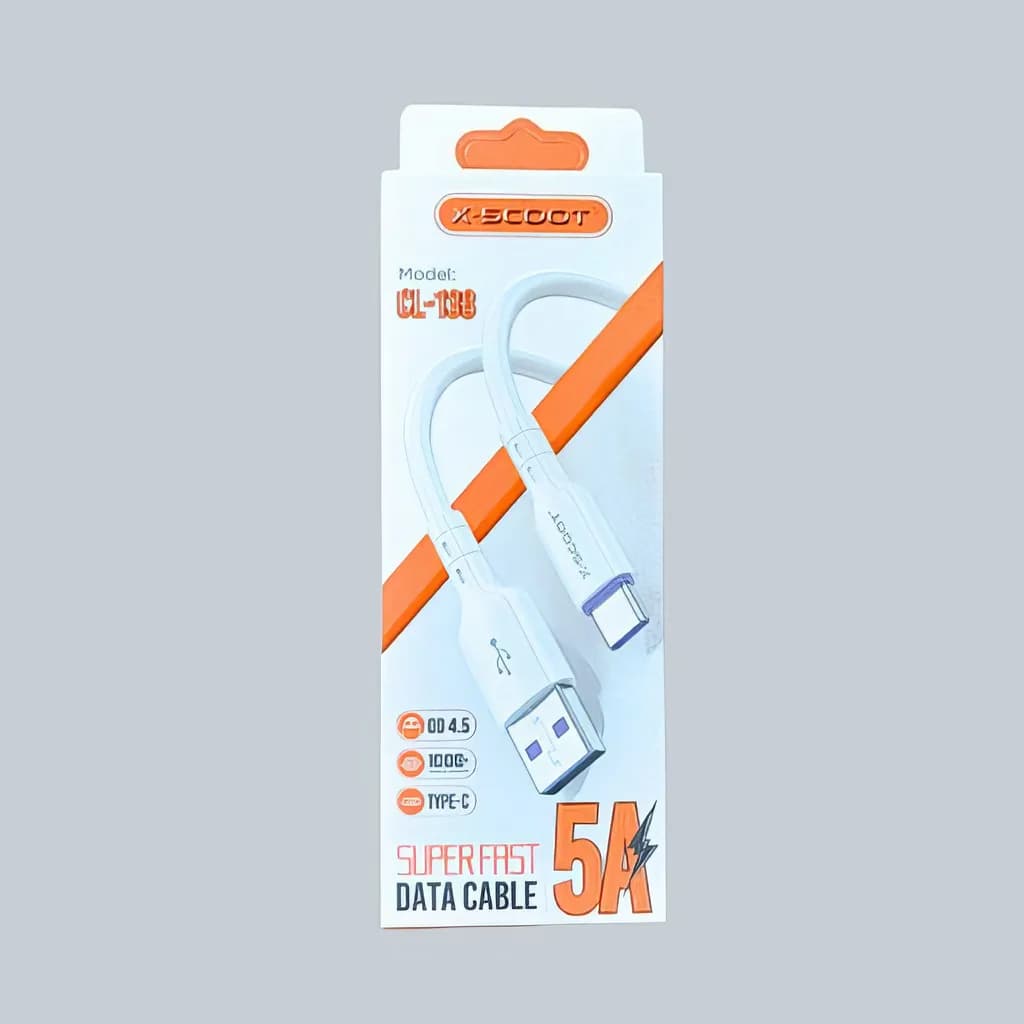 X-Scoot Type-C CL-138 Cable — X-Scoot CL-138 Type-C fast charge cable